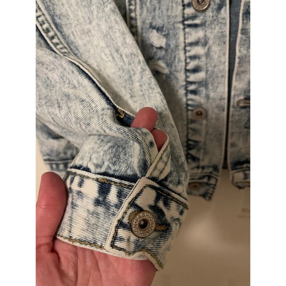 CANTON WALKER| WOMENS JEAN JACKET| SIZE‎ MEDIUM - Picture 5 of 10